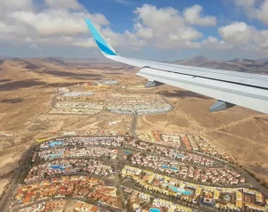 billet avion Maroc souk Marrakech avion désert