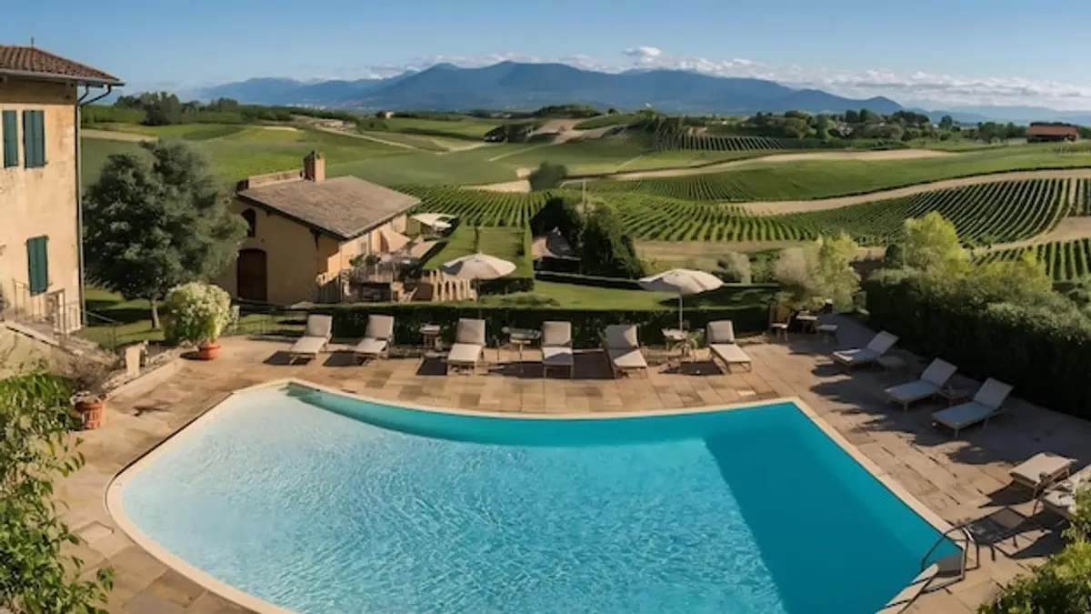 gîte toscane piscine chianti colline