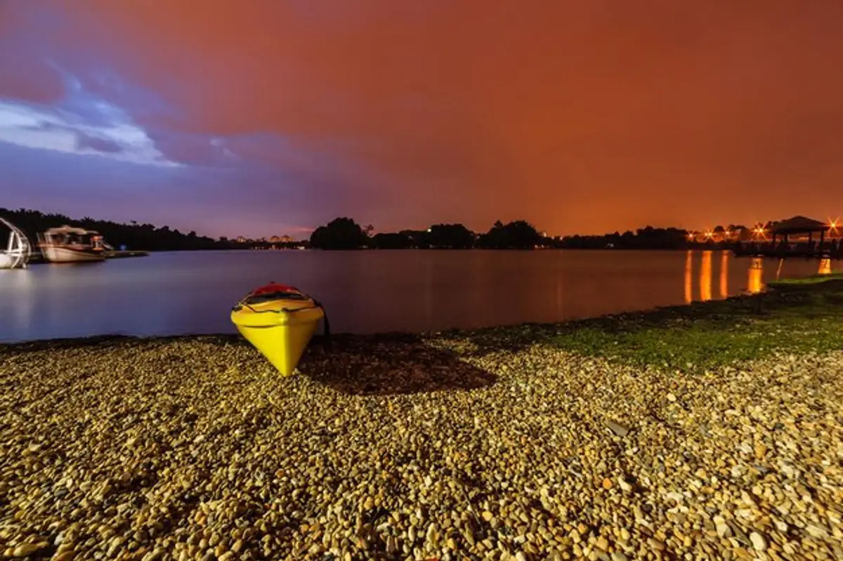 lagune Albufera Valencia coucher soleil paella