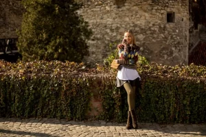 pèlerin marche Compostelle France paysage