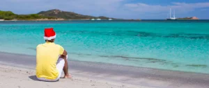 plage turquoise décembre soleil voyageur