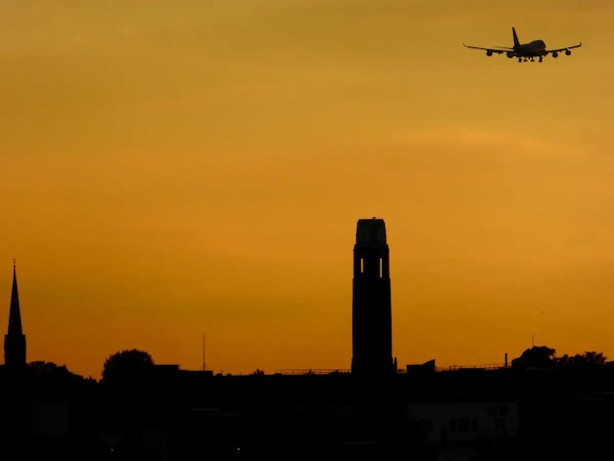 vol avion Alger skyline Algerie