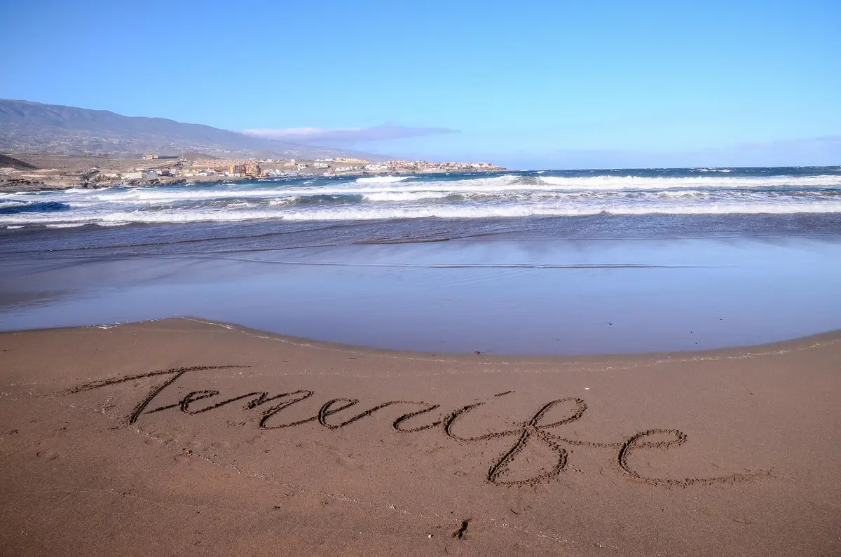 Lanzarote plage décembre