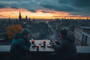 London restaurant skyline