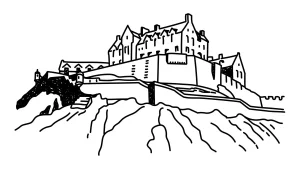 village medieval conques