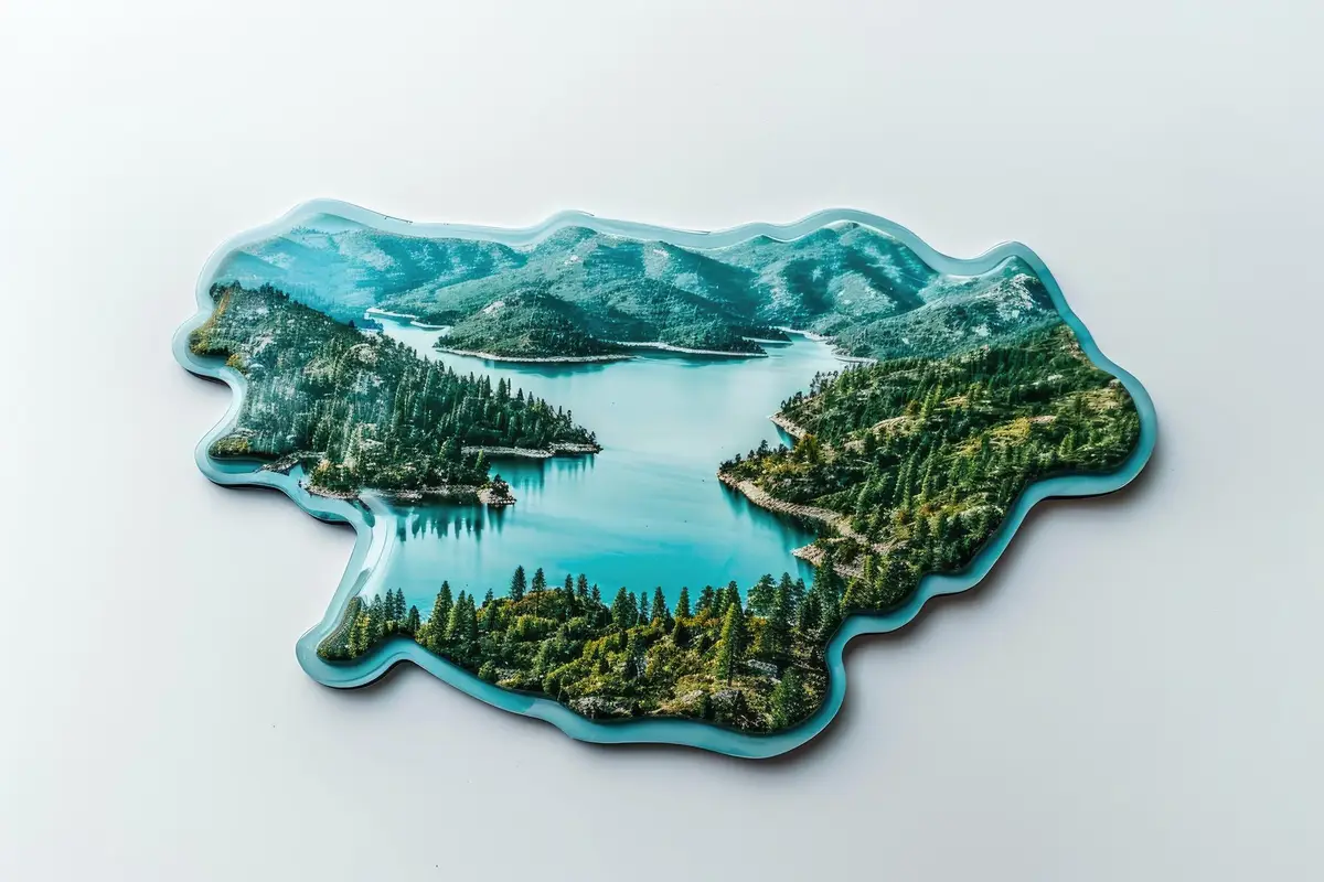lac montagne carte