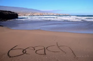 plage canaries fevrier