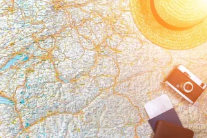 travel map sun