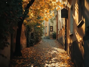andalusia autumn streets