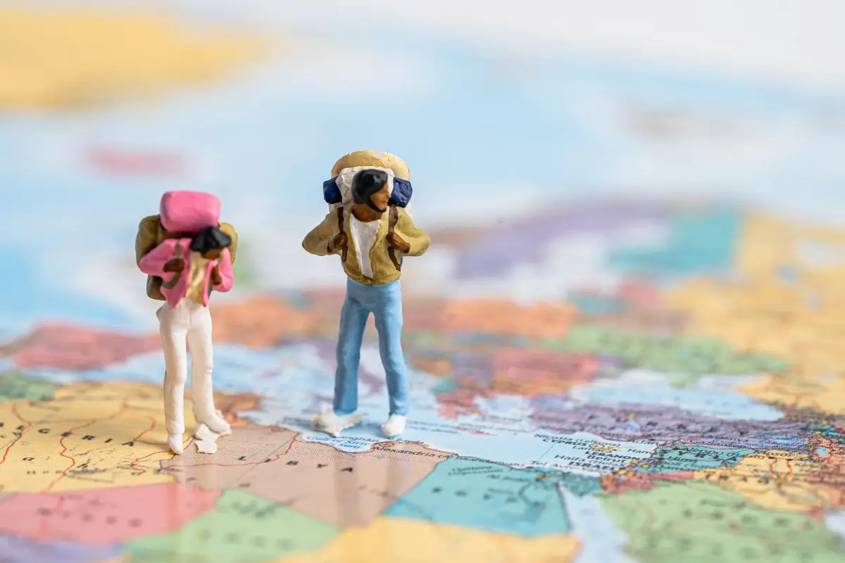 july travel map