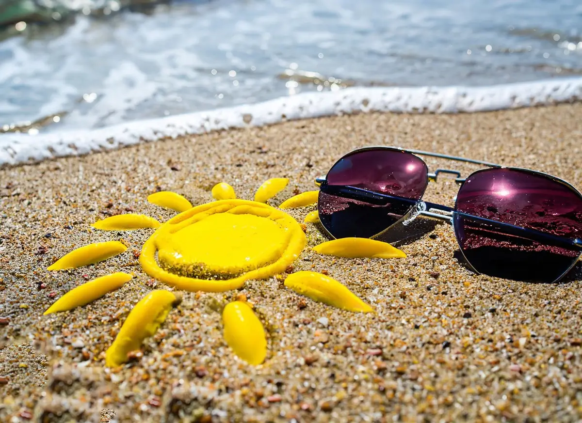plage avril soleil