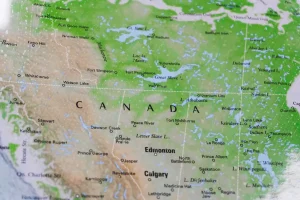 canada map cities