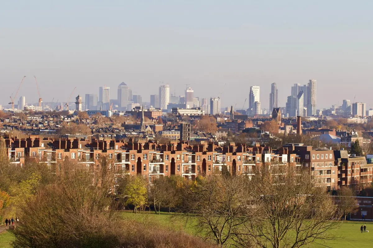 london skyline neighborhoods