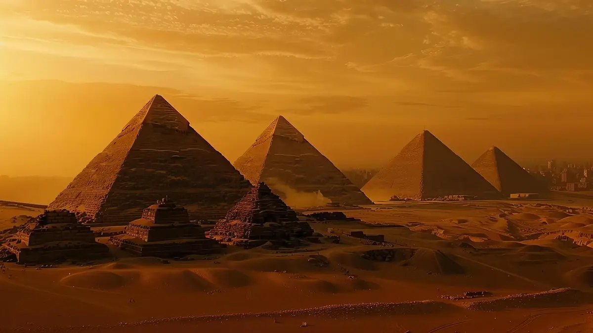 pyramids nile red sea