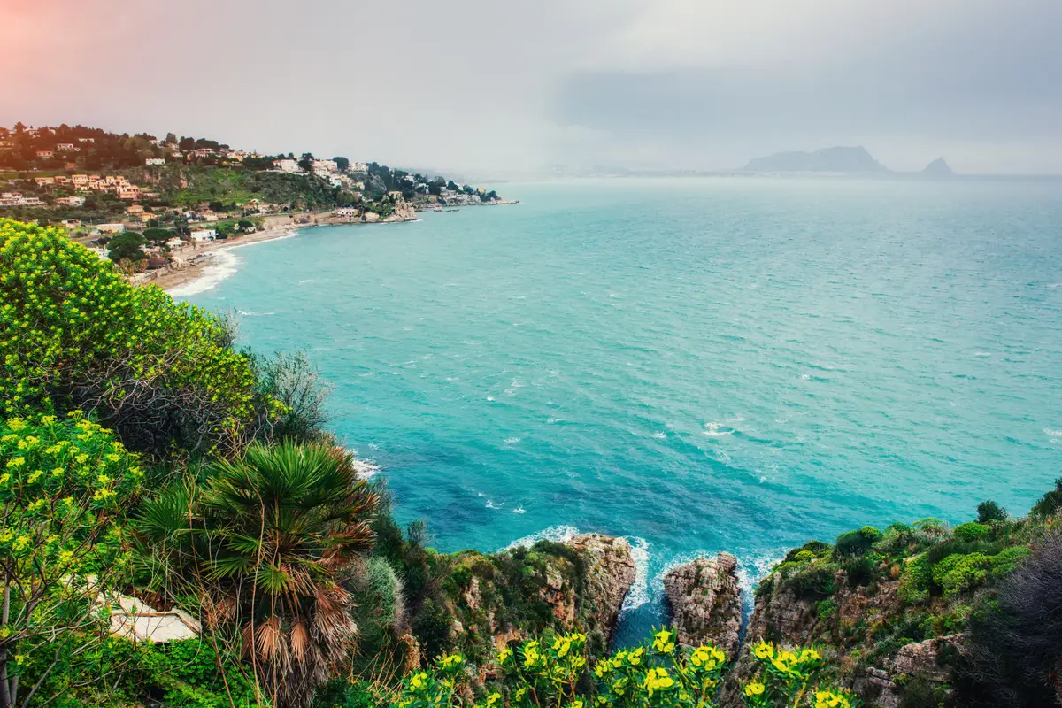 sicily coast spring