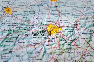 carte Belgique villes